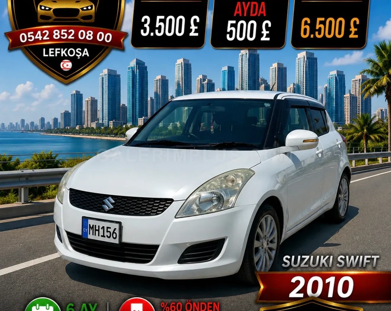 2010 Suzuki Swift 1.3 Kıbrıs | KKTC İkinci El Satılık Araba - Fotoğraf 1