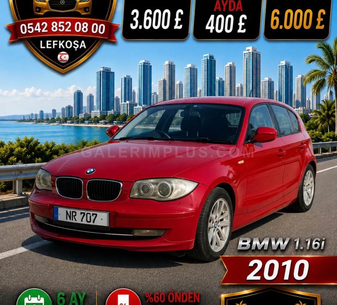 2010 BMW 1 Serisi 116i Kıbrıs | KKTC İkinci El Satılık Araba - Fotoğraf 1