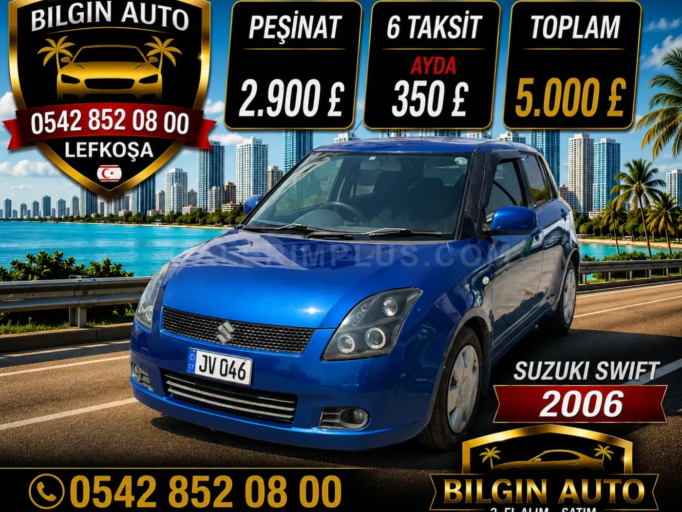 2006 Suzuki Swift 1.3 Kıbrıs | KKTC İkinci El Satılık Araba - Fotoğraf 1