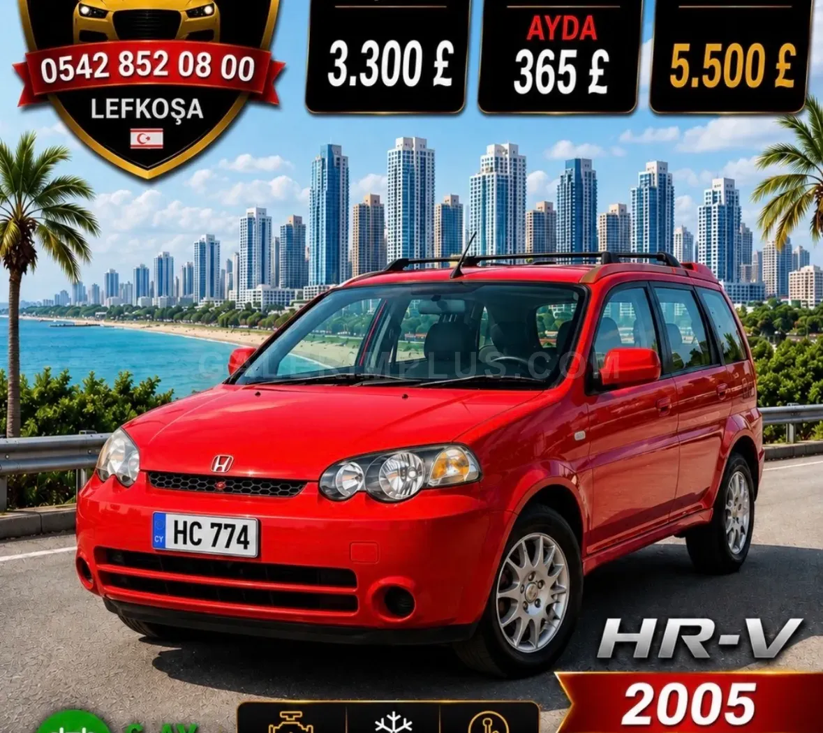 2005 Honda HR-V 1.5 i-VTEC Kıbrıs | KKTC İkinci El Satılık Araba - Fotoğraf 1