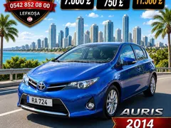 2014 Toyota Auris 1.5 Kıbrıs | KKTC İkinci El Satılık Araba - Thumbnail 1