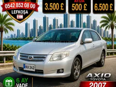 2007 Toyota Axio 1.5 Kıbrıs | KKTC İkinci El Satılık Araba - Thumbnail 1