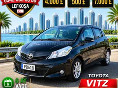 2012 Toyota Vitz 1.3 Kıbrıs | KKTC İkinci El Satılık Araba - Thumbnail 1