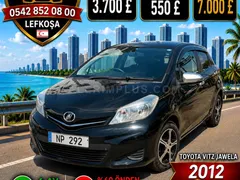 2012 Toyota Vitz 1.3 Kıbrıs | KKTC İkinci El Satılık Araba - Thumbnail 6