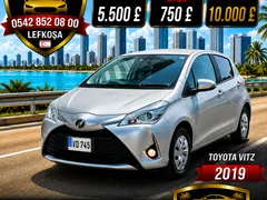 2019 Toyota Vitz 1.0 i 16V Kıbrıs | KKTC İkinci El Satılık Araba - Thumbnail 1