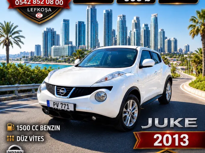 2013 Nissan Juke 1.6 Benzin Manuel Lefkoşa İlan görseli - GalerimPlus