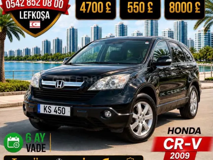 2009 Honda CR-V 2.0 Benzin Otomatik Lefkoşa İlan görseli - GalerimPlus