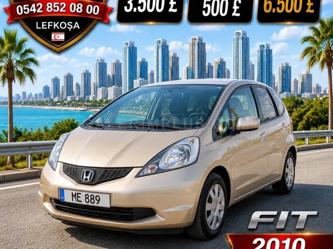 2010 Honda Fit 1.5 Benzin Otomatik Lefkoşa İlan görseli - GalerimPlus