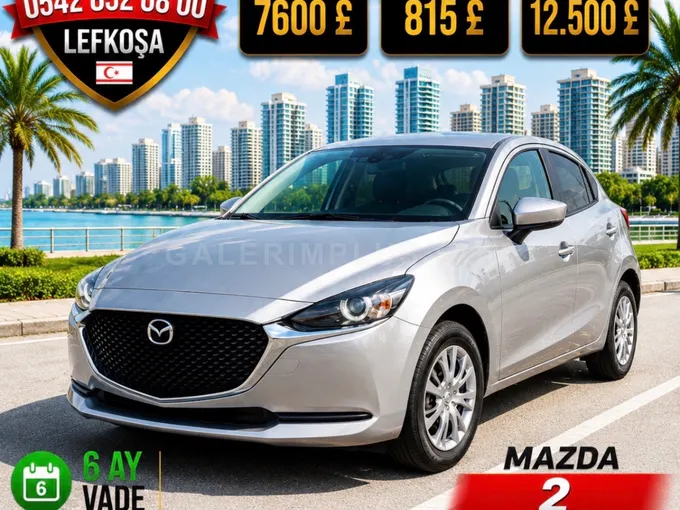 2021 Mazda 2 1.5 Sky-G Benzin Otomatik Lefkoşa İlan görseli - GalerimPlus