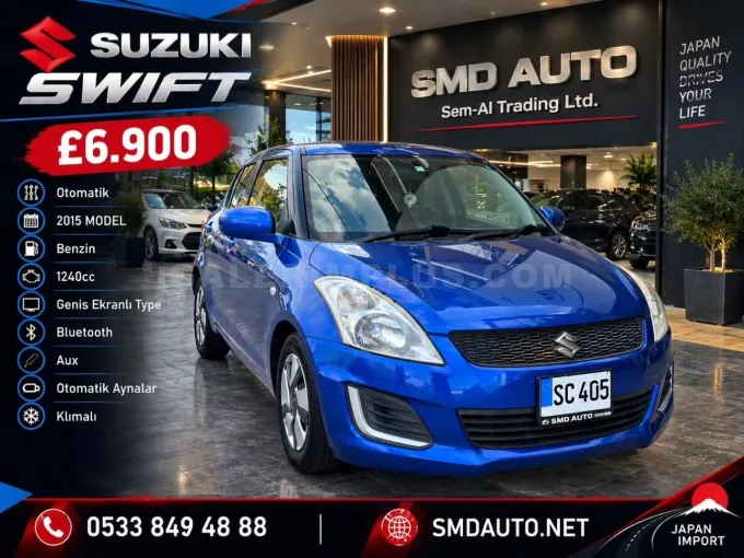 2015 Suzuki Swift 1.2 Benzin Otomatik Lefkoşa İlan görseli - GalerimPlus