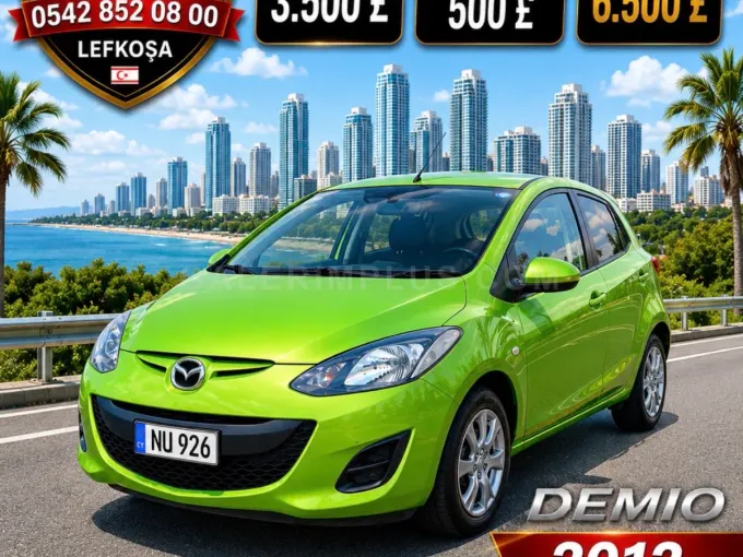 2012 Mazda Demio 1.3i Benzin Otomatik Lefkoşa İlan görseli - GalerimPlus