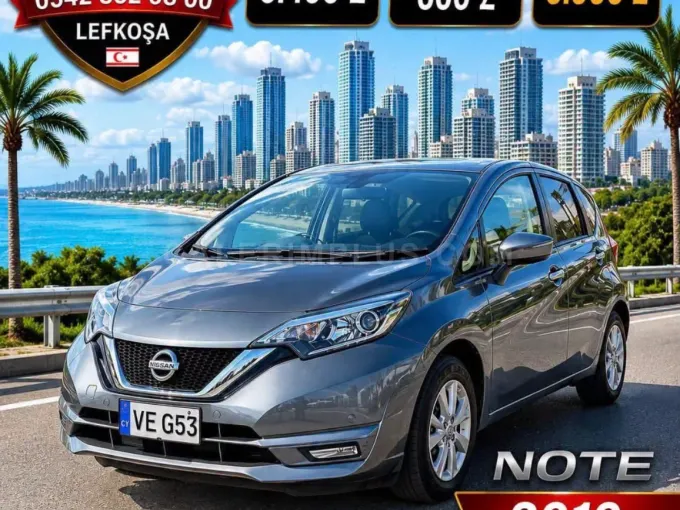 2019 Nissan Note 1.2 Benzin Otomatik Lefkoşa İlan görseli - GalerimPlus