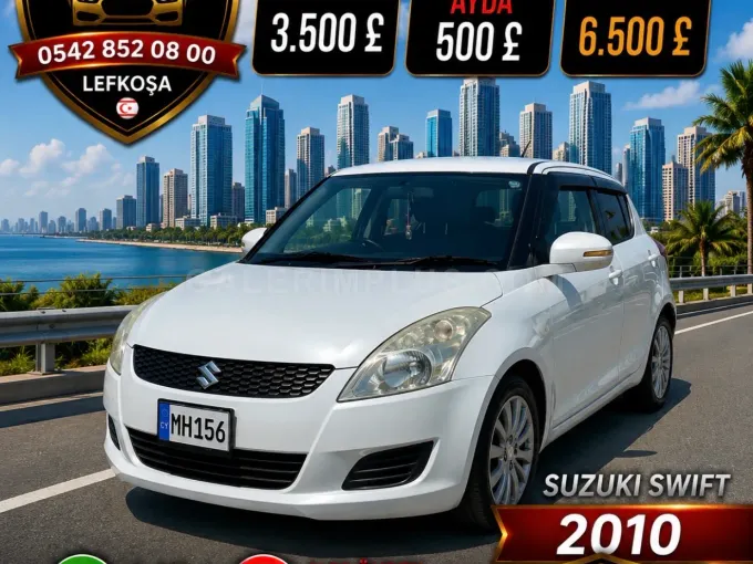 2010 Suzuki Swift 1.3 Benzin Otomatik Lefkoşa İlan görseli - GalerimPlus