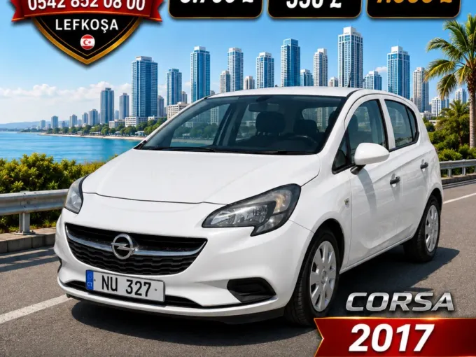 2017 Opel Corsa 1.4 Benzin Otomatik Lefkoşa İlan görseli - GalerimPlus