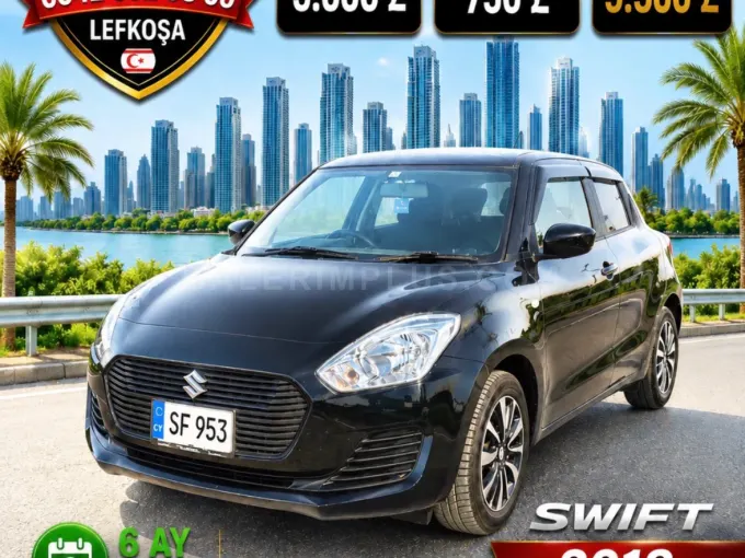 2018 Suzuki Swift 1.2 Benzin Otomatik Lefkoşa İlan görseli - GalerimPlus