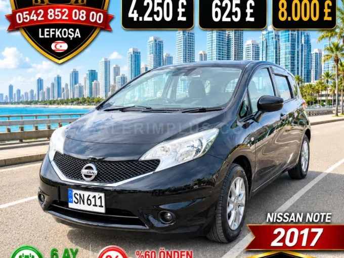 2017 Nissan Note 1.2 Benzin Otomatik Lefkoşa İlan görseli - GalerimPlus