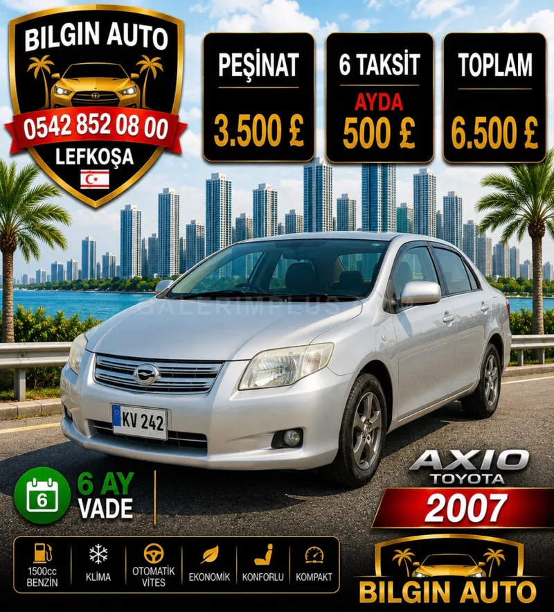 2007 Toyota Axio 1.5