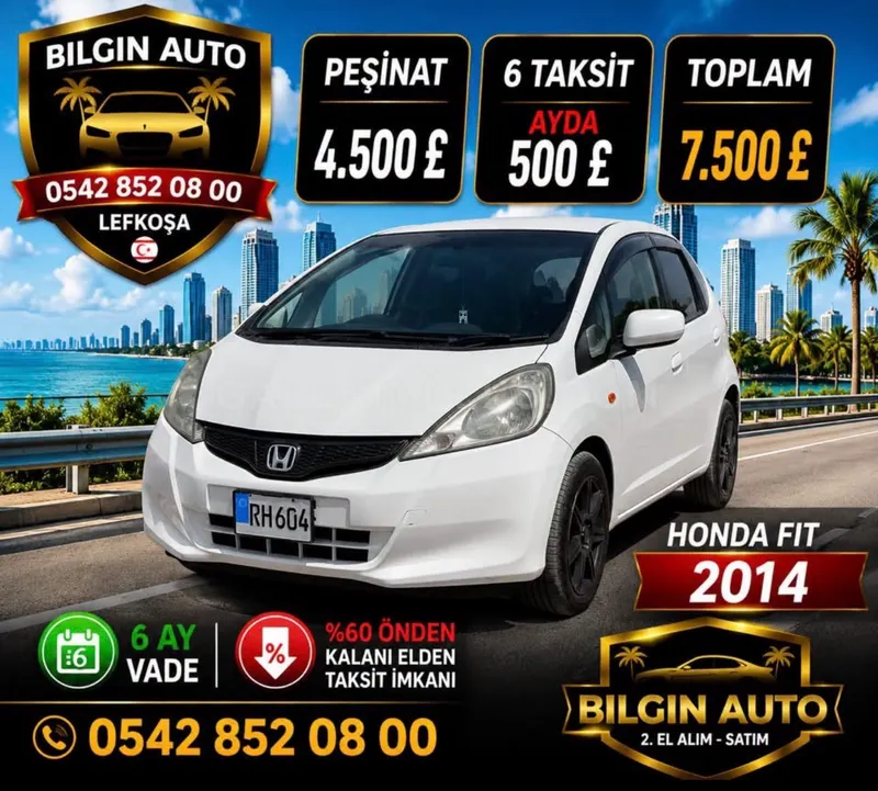 2014 Honda Fit 1.3 Automatic