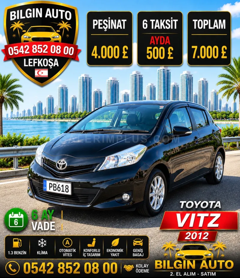 2012 Toyota Vitz 1.3