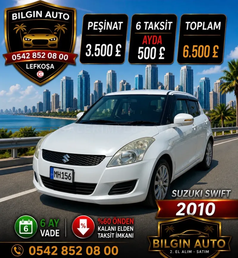 2010 Model Otomatik Suzuki Swift