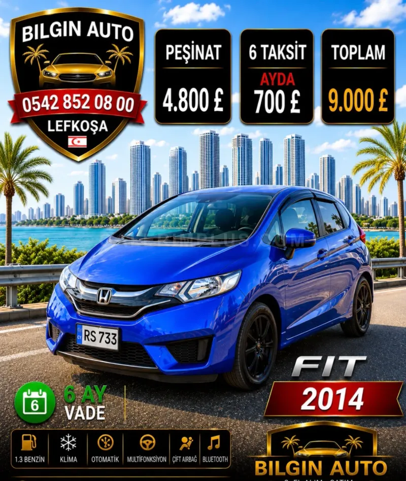 2014 Honda Fit 1.3 Automatic