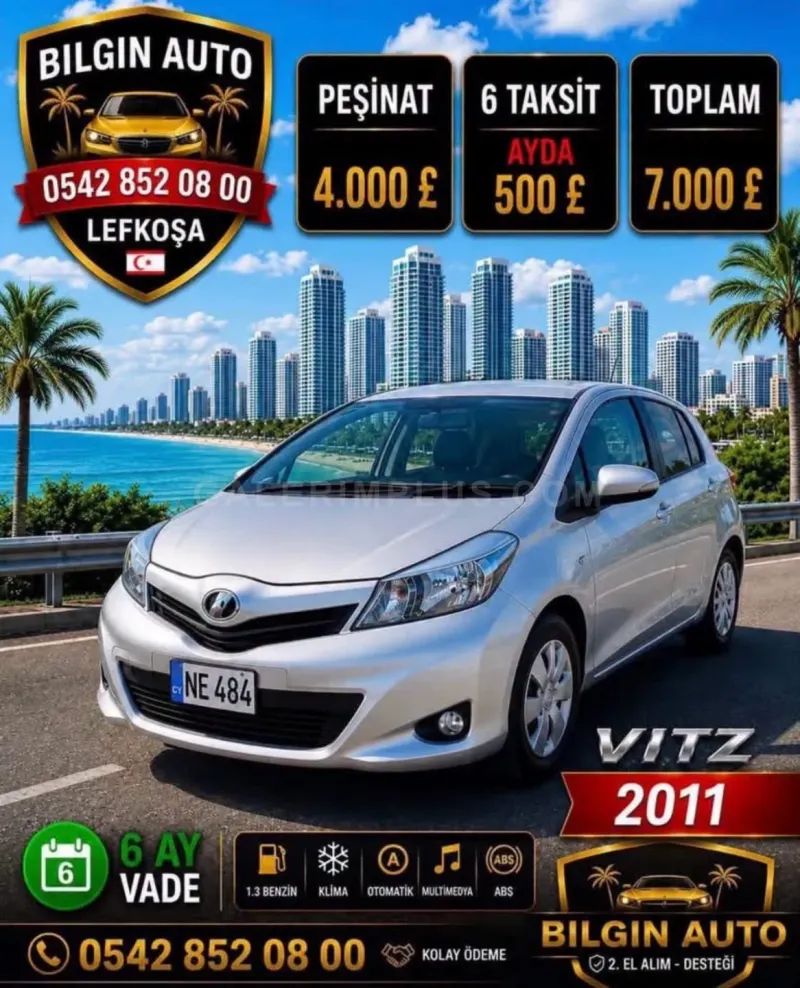 2011 Toyota Vitz 1.3 16V Automatic