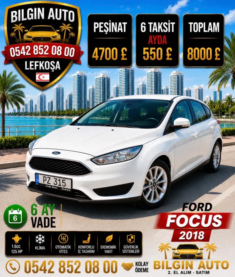 2018 Ford Focus 1.6